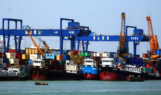 Σφαιρικό λογιστικό φορτίο Κίνα της Σαγκάη στην αποστολέα φορτίου θάλασσας της Ιορδανίας